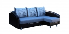 Угловой диван "Ассамблея Z-8" с длинным подлокотником (Тик-Так, Мягкие подушки)