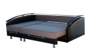 Угловой диван "Ассамблея Z-8" с длинным подлокотником (Тик-Так, Формованные подушки)